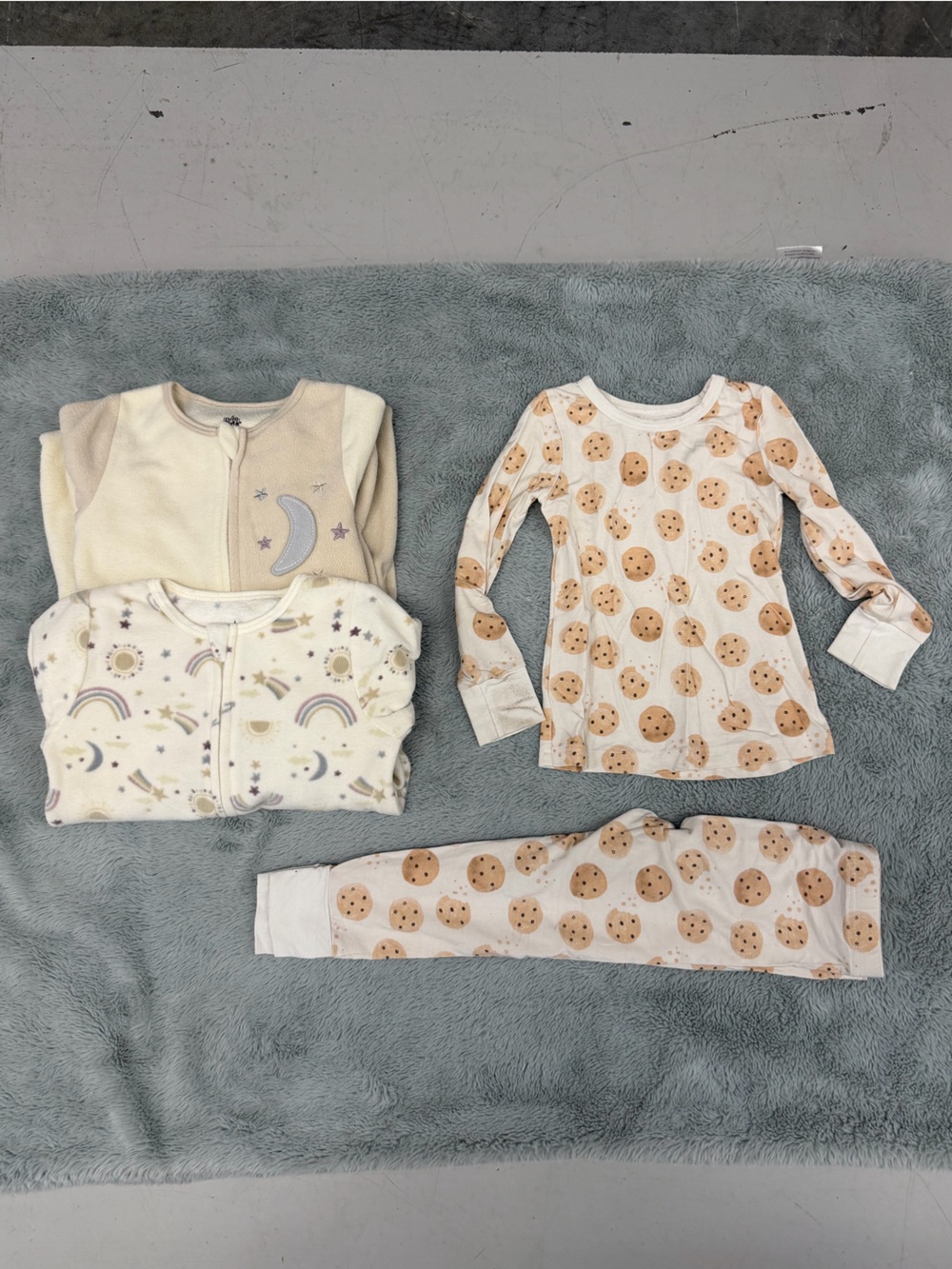 Kids Headquarters Fleece Footie Pajama Bundle